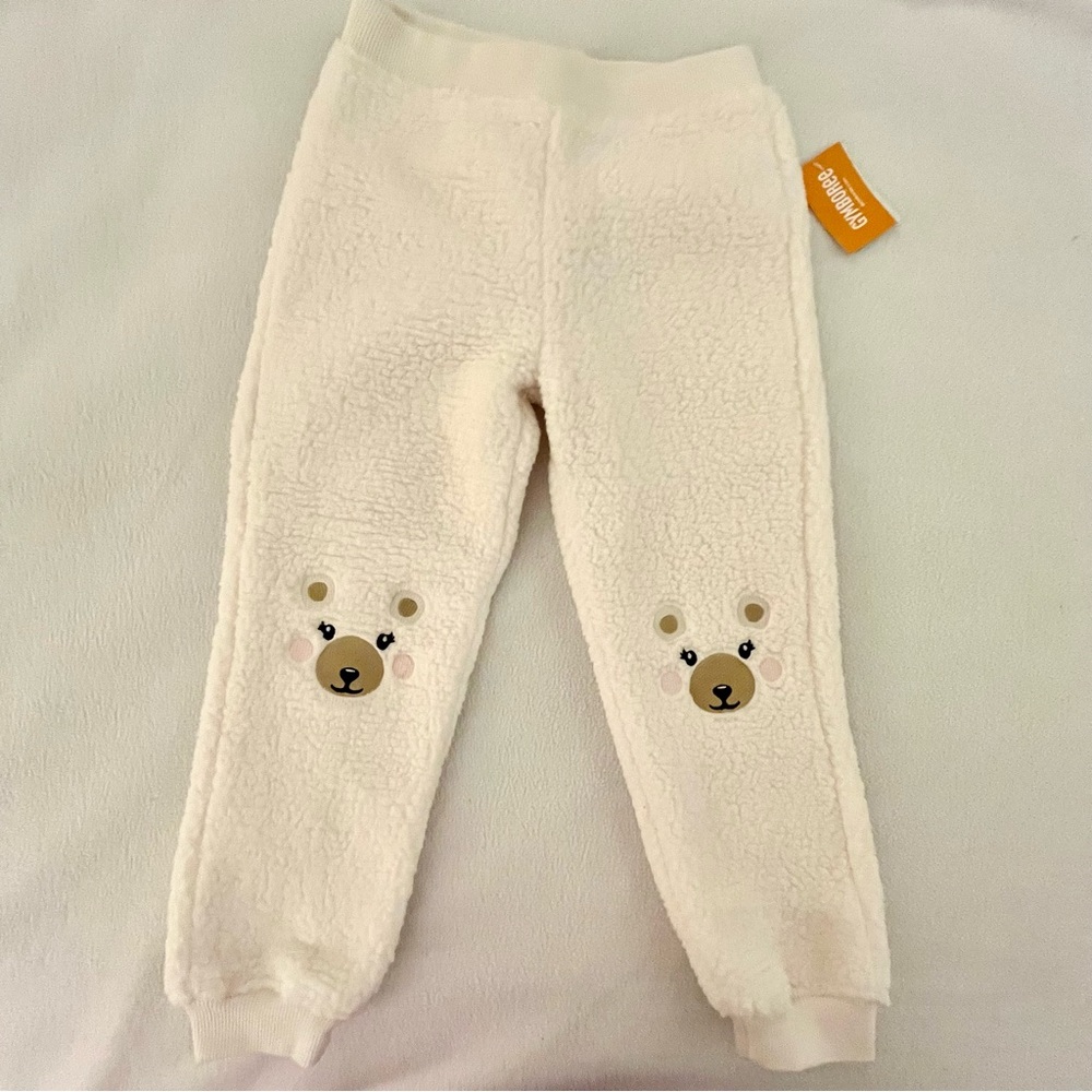 Gymboree Nordic Adventure Polar Bear Sherpa Jogger Pants